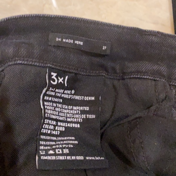 3X1 high rise straight leg bootcut - Picture 4 of 4